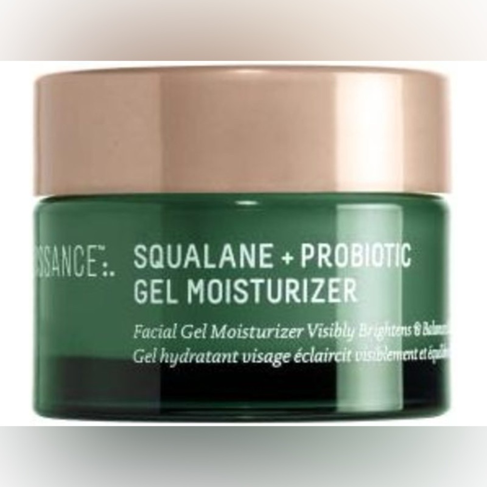 Biossance Probiotic Balancing Gel Moisturizer + Squalane BNIB